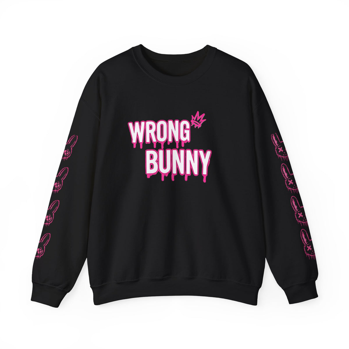 Wrong Bunny Crewneck Sweatshirt