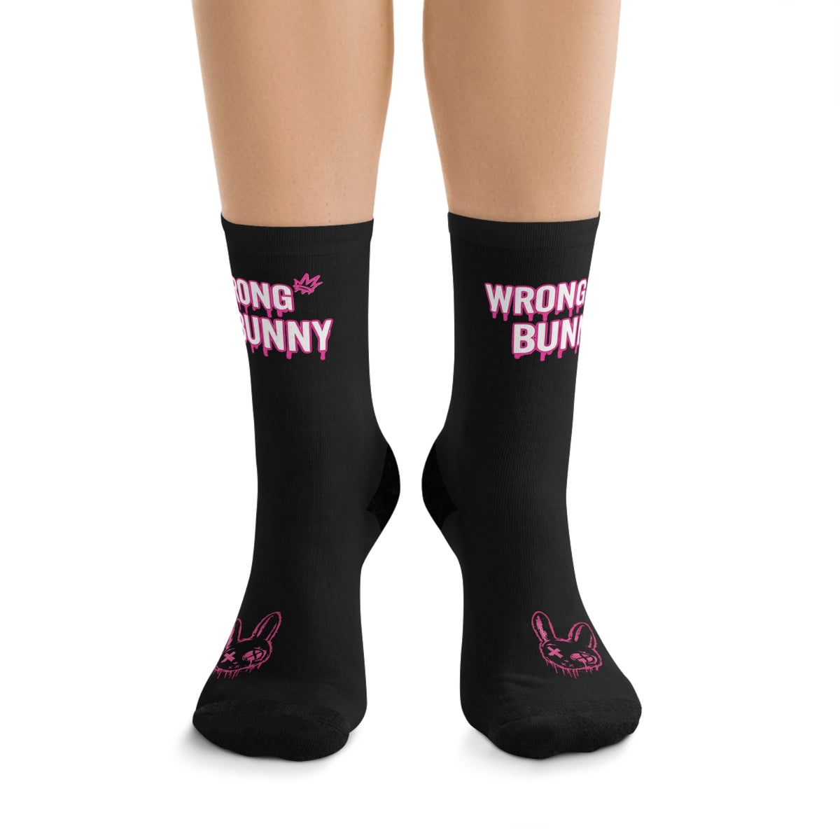 Wrong Bunny Crew Socks