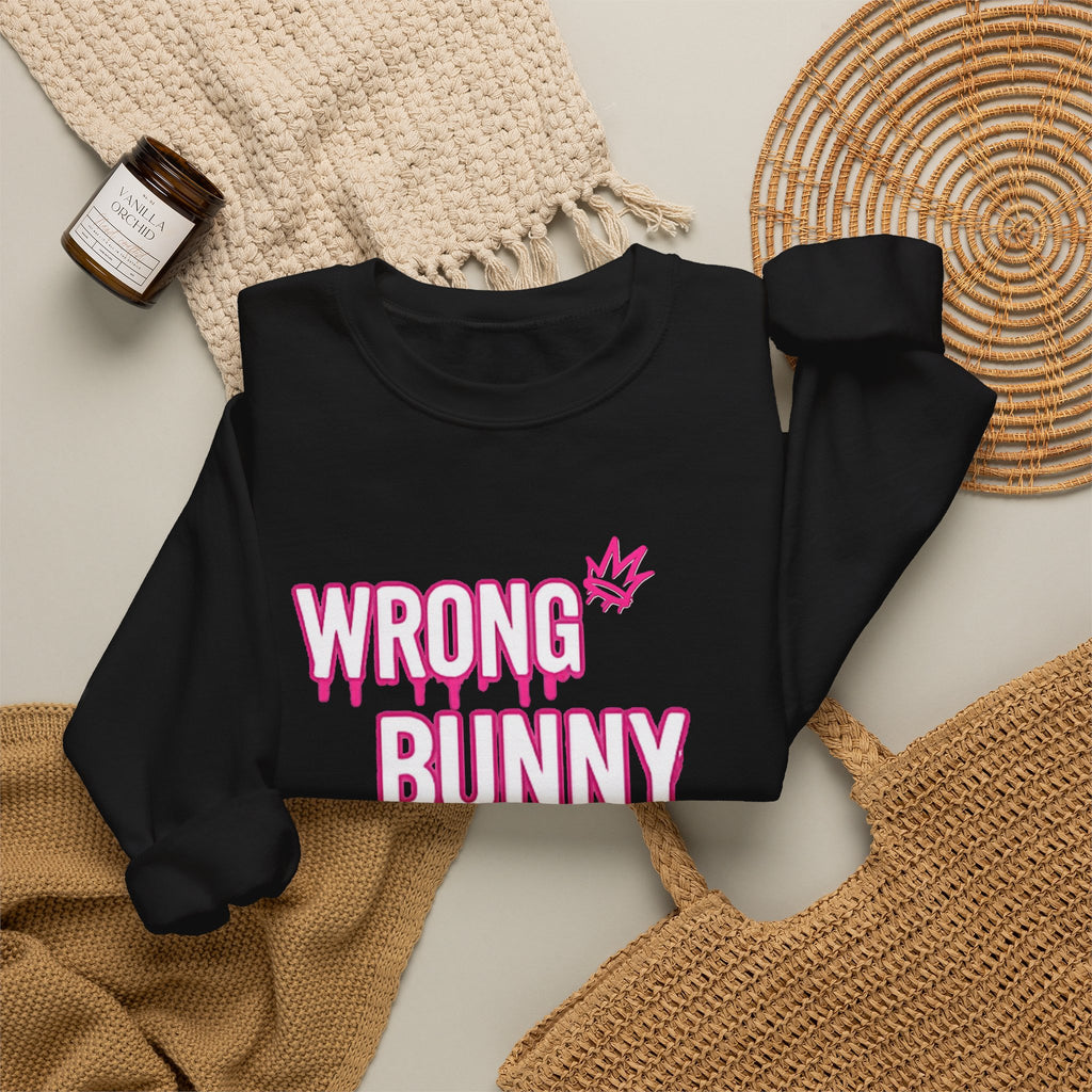 Wrong Bunny Crewneck Sweatshirt